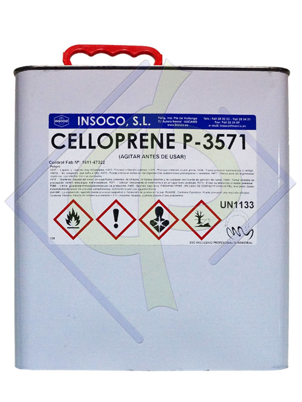 Лепило Celloprene P-3571, туба 5 л.